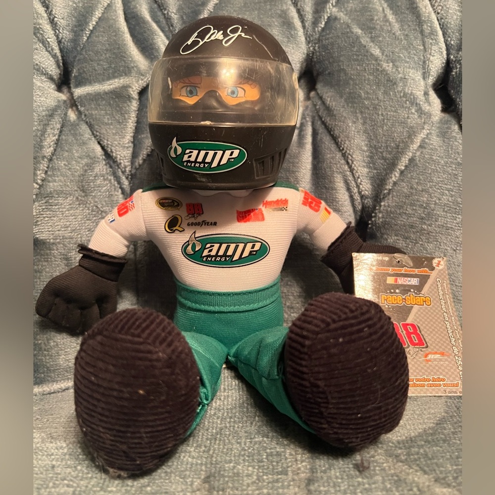 NASCAR Dale Earnhardt Jr #88 10” plush driver Race Stars NWT